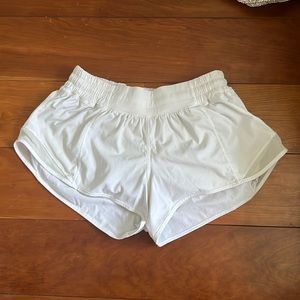 Lulu lemon hotty hot shorts